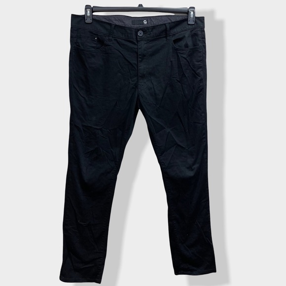 G by Guess Black Slim Fit Pant - Picture 1 of 4